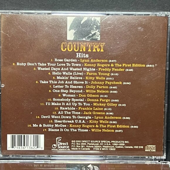 Lot of 4 Back in the Country, Hits, Livin, and Sound 2002 CD Country Compilation - Picture 4 of 7